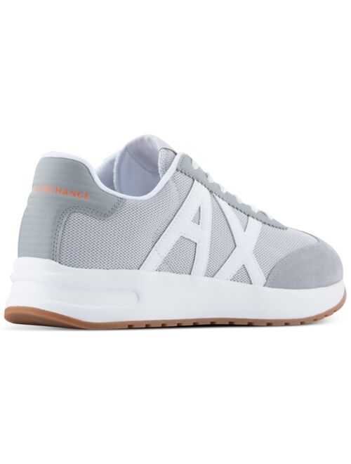 A|X Armani Exchange Men's Logo Lace-Up Sneakers