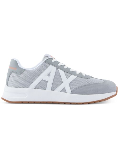 A|X Armani Exchange Men's Logo Lace-Up Sneakers