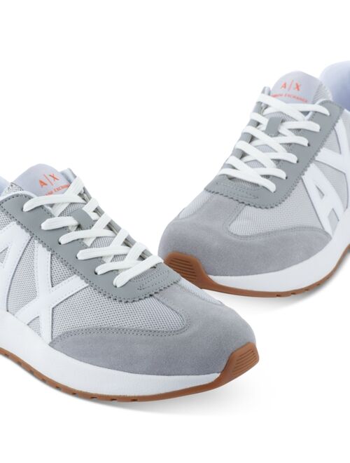 A|X Armani Exchange Men's Logo Lace-Up Sneakers
