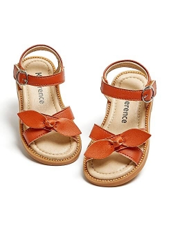 Kiderence Toddler Girl Sandals Open Toe Sandals for Kids Little Girl Summer Sandals