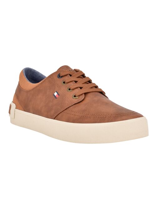 Tommy Hilfiger Men's Rexin Lace Up Low Top Sneakers