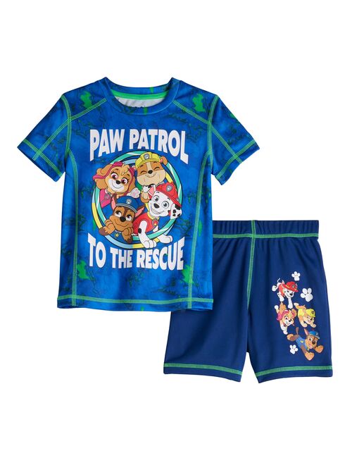 Toddler Boy Jumping Beans Paw Patrol "To The Rescue" Graphic Tee & Shorts Set