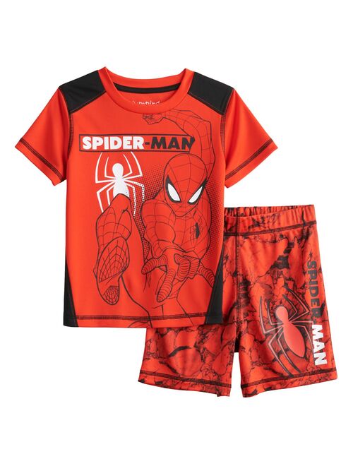 Toddler Boy Jumping Beans Marvel Spider-Man Graphic Tee & Shorts Set