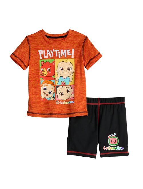 Toddler Boy Jumping Beans CoComelon "Playtime" Graphic Tee & Shorts Set