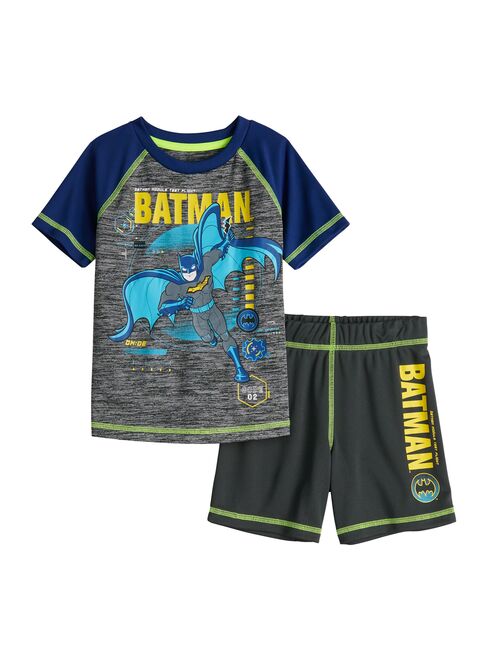 Toddler Boy Jumping Beans Batman Graphic Tee & Shorts Set