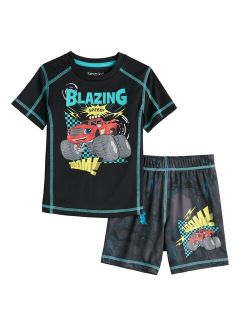 Toddler Boy Jumping Beans Monster Truck Graphic Tee & Shorts Set