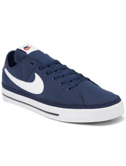 Men's Court Legacy Canvas Casual Sneakers from Finish Line