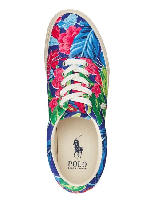 Polo Ralph Lauren Men's Keaton Floral Canvas Sneaker