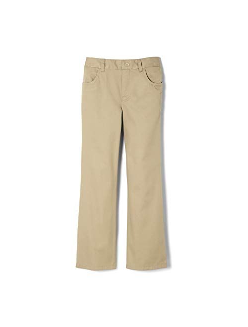 French Toast girls Pull-on Twill Pant (Standard & Plus)