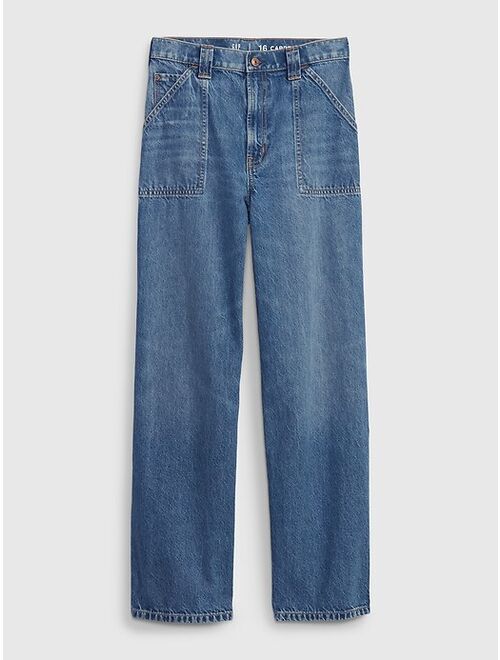 Gap Teen Carpenter Jeans with Washwell