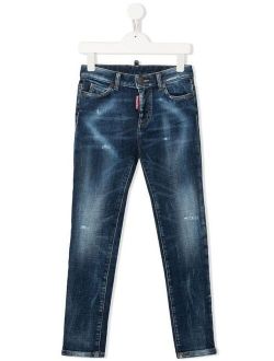 Kids TEEN mid-rise slim-fit jeans