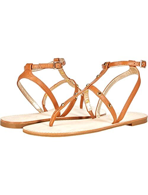 Lilly Pulitzer Kaylee Flat Sandals with Adjustable Ankle Strap