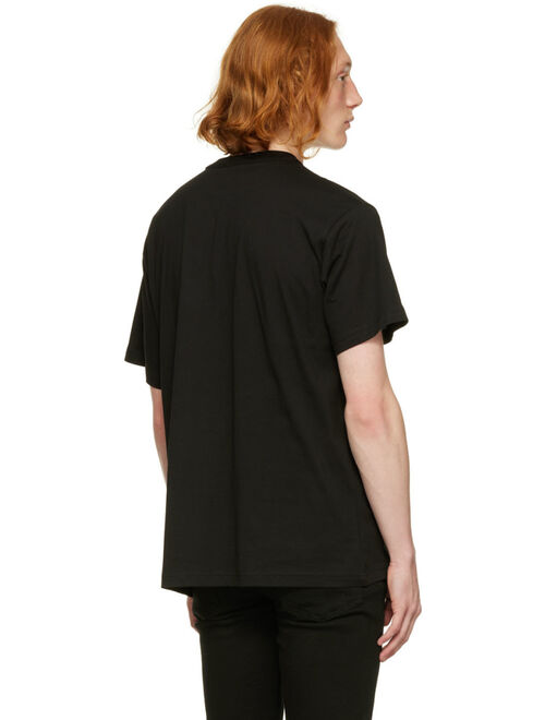 Versace Jeans Couture Black Warranty Crew Neck Short Sleeve T-Shirt