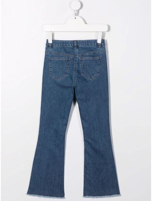 Il Gufo high-rise flared jeans