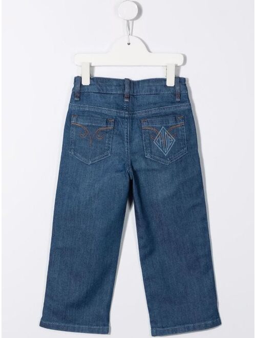 Chloe Kids straight-leg denim jeans