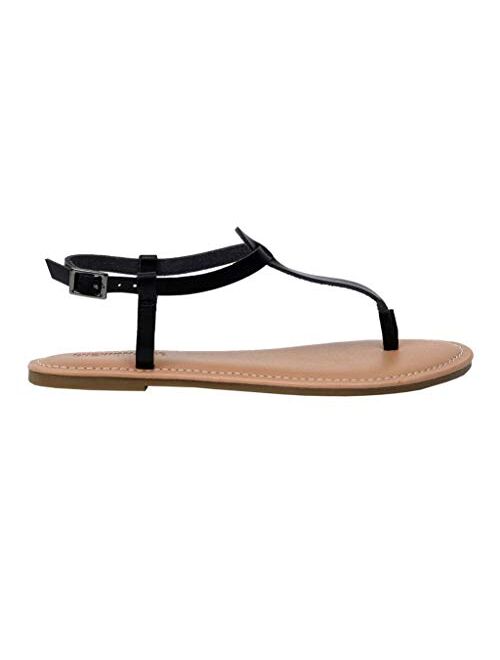 Cushionaire Women's Clea Flat Sandal with +Comfort