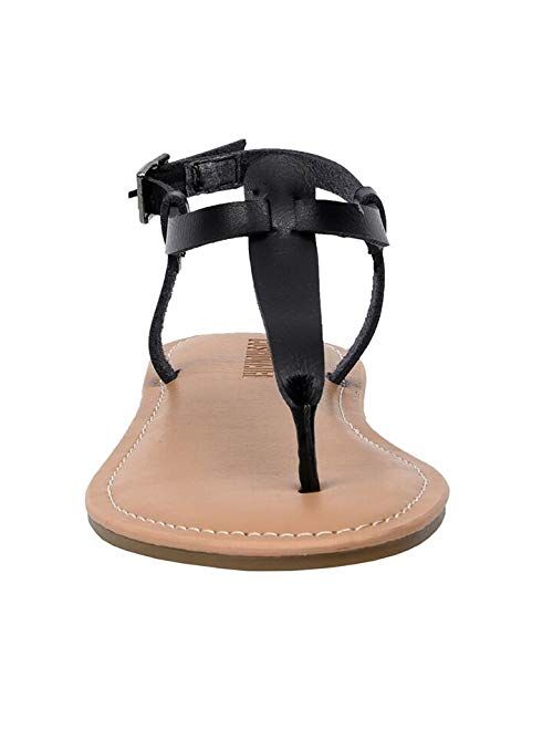Cushionaire Women's Clea Flat Sandal with +Comfort