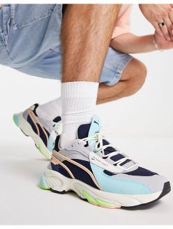 Rs-Connect Dust chunky sneakers in multi