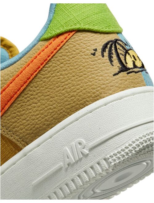 Nike Air Force 1 '07 LV8 NN sneakers in sanded gold/multi