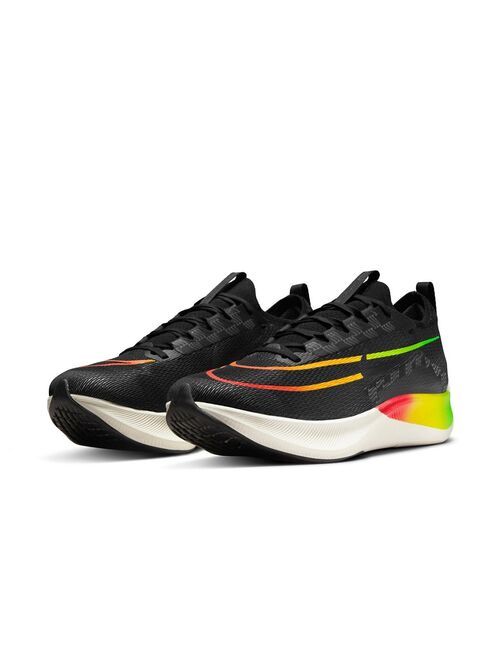 Nike Running Zoom Fly 4 GPSRN sneakers in black/multi