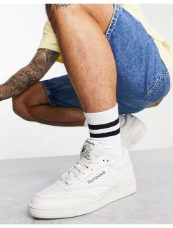 Club C Mid ll sneakers in off white