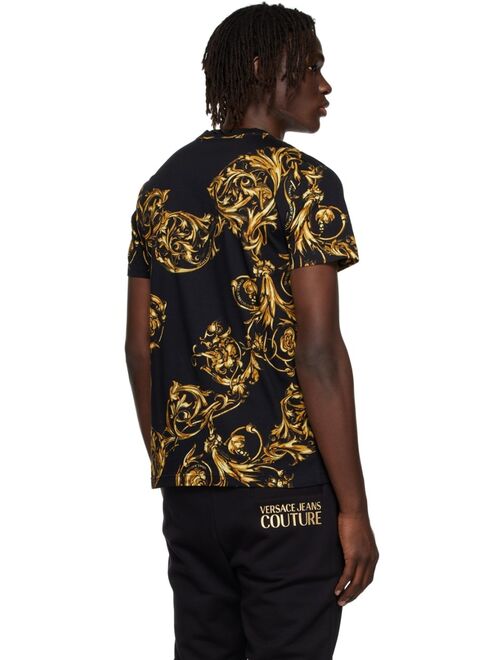 Versace Jeans Couture Black Garland T-Shirt