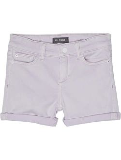 Kids Piper Knit Cuffed Shorts in Lilac (Toddler/Little Kids)