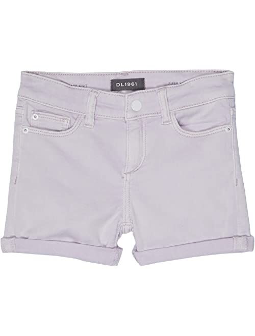 DL1961 Kids Piper Knit Cuffed Shorts in Lilac (Toddler/Little Kids)