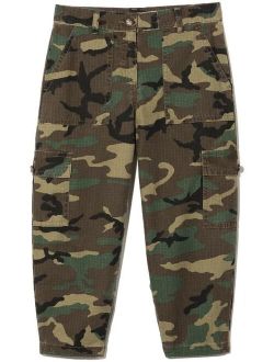 Kids camouflage-print trousers