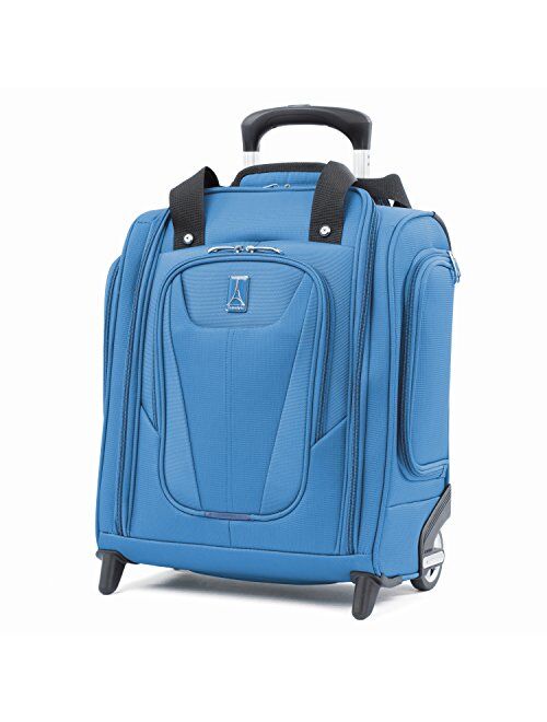 Travelpro Maxlite 5 Rolling Underseat Compact Carry-On Bag, Azure Blue, 15-Inch