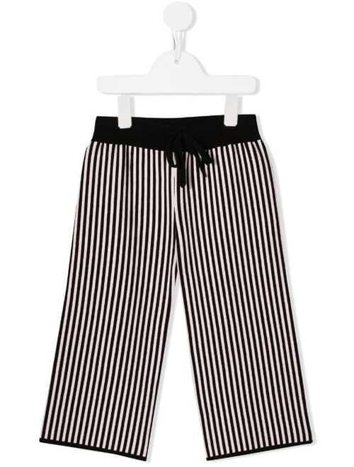 Marques'Almeida KIDS striped straight-leg trousers