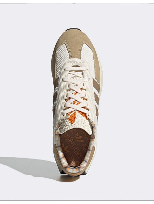 adidas Originals Retropy E5 sneakers in beige tones