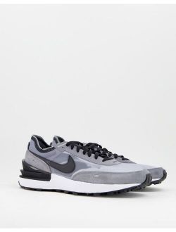 Waffle One SE sneakers in cool gray/black