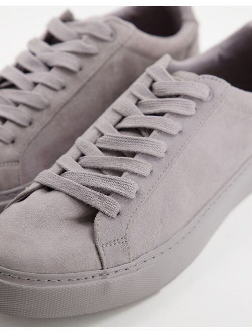 ASOS DESIGN sneakers in gray
