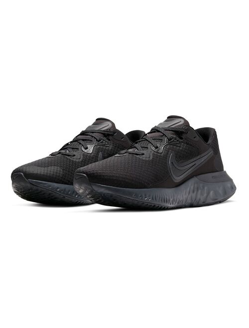 Nike Running Renew Run sneakers in triple black