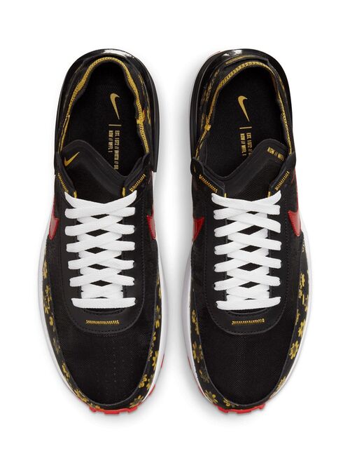 Nike Waffle One sneakers in black/multi
