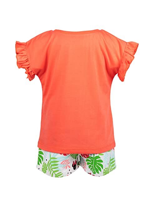 Disney Minnie Mouse Graphic T-Shirt & Shorts