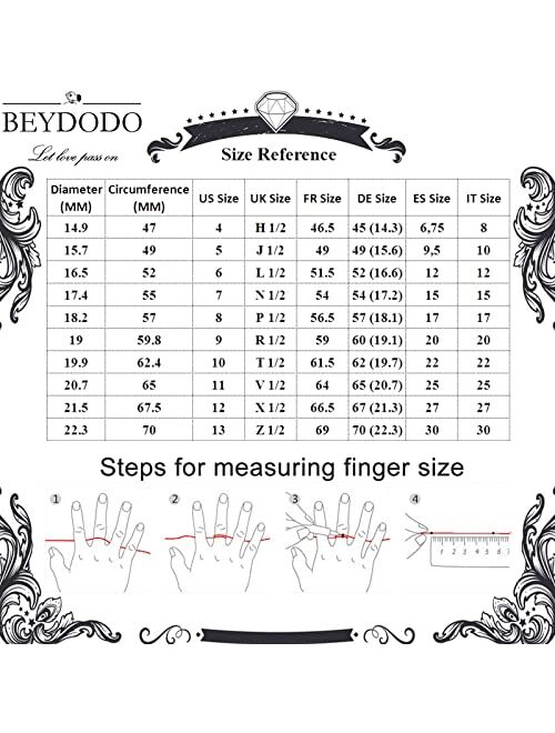Beydodo Lesbian Rings for Women Couples, Stainless Steel Promise Rings Personalized Size 5 to Size 12 Black LGBT Ring with Rainbow Cubic Zirconia