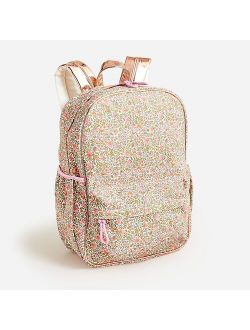 Girls' backpack in floral print