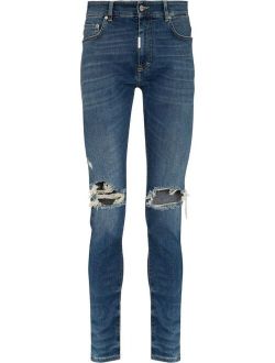 Represent Destroyer distressed skinny jeans