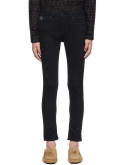 Jeans Couture Black Embroidered Skinny Jeans