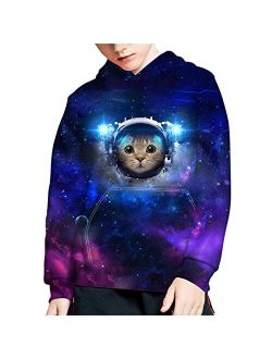 ZFRXIGN Kids Hoodies for Boys Girls S-XL Pullover Sweatshirt with Pocket Sweater