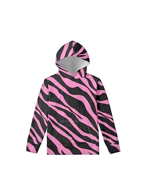 ZFRXIGN Kids Hoodies for Boys Girls S-XL Pullover Sweatshirt with Pocket Sweater