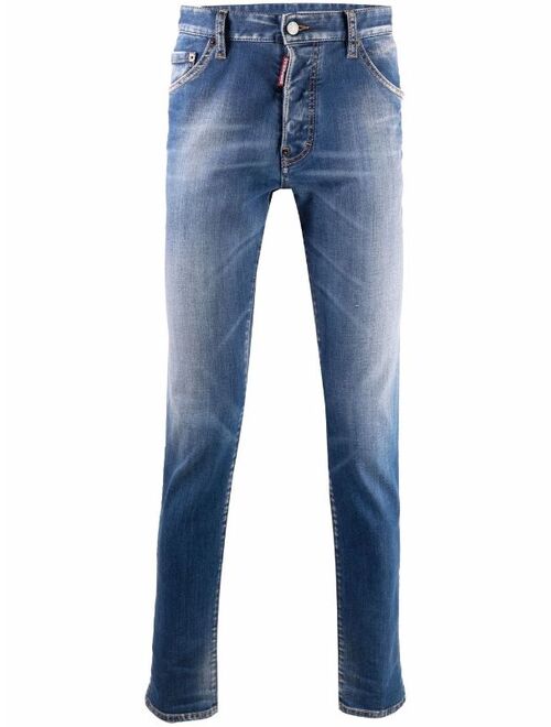 Dsquared2 faded skinny jeans