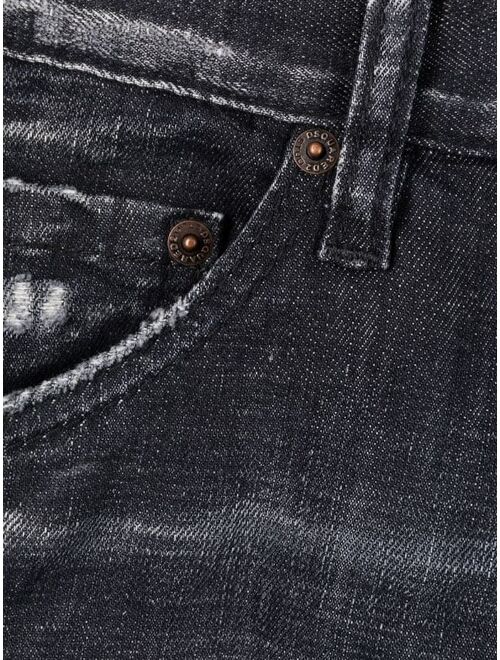 Dsquared2 distressed skinny-fit jeans