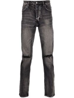 Ksubi ripped-detail skinny jeans