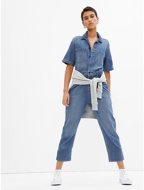 Gap Denim Jumpsuit with Washwell