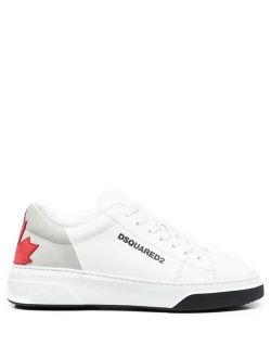 applique low-top sneakers