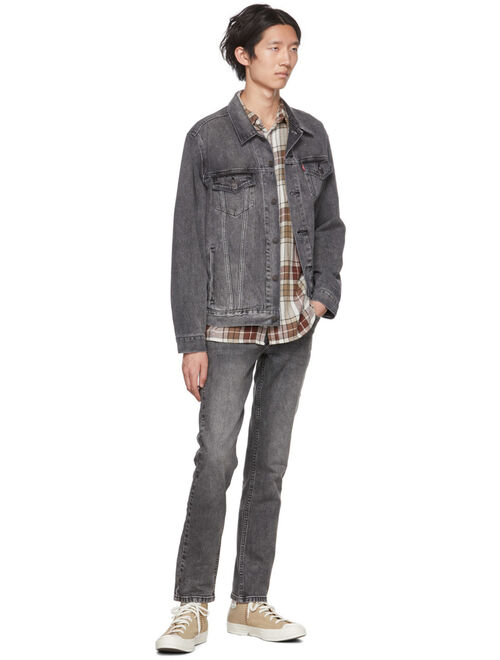 Levi's Gray 511 Slim Jeans