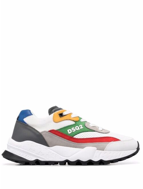Dsquared2 Free colourblock low-top sneakers
